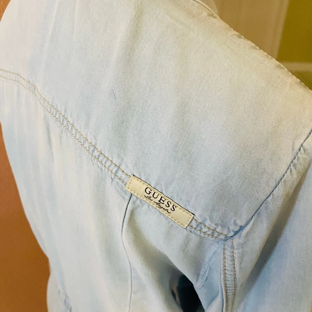 Guess Light Blue Denim dress - Picture 6 of 12
